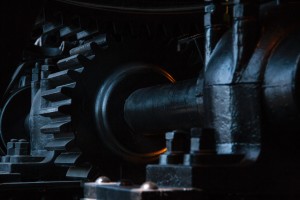 Gearbox closeup